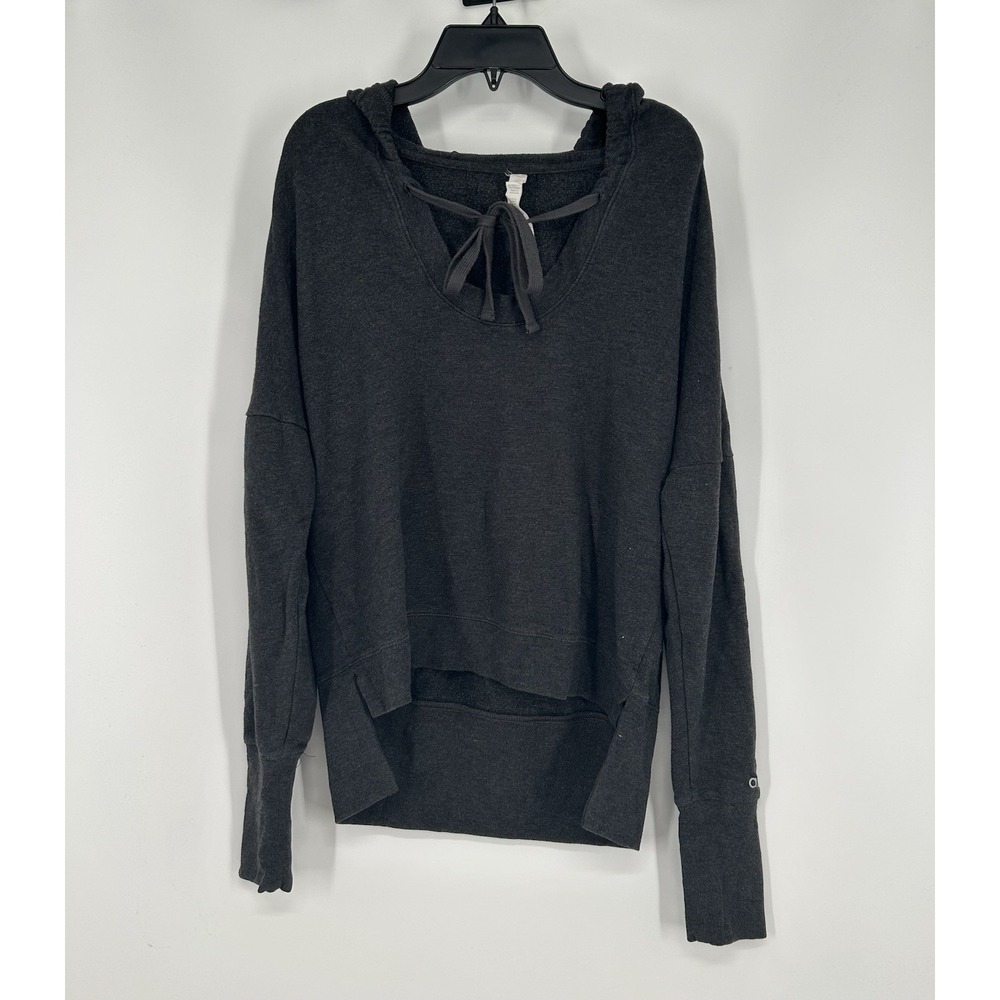 Alo Yoga Fluid Tunic Hoodie Lightweight Hoodie‎ Sweatshirt Pullover Womens XS